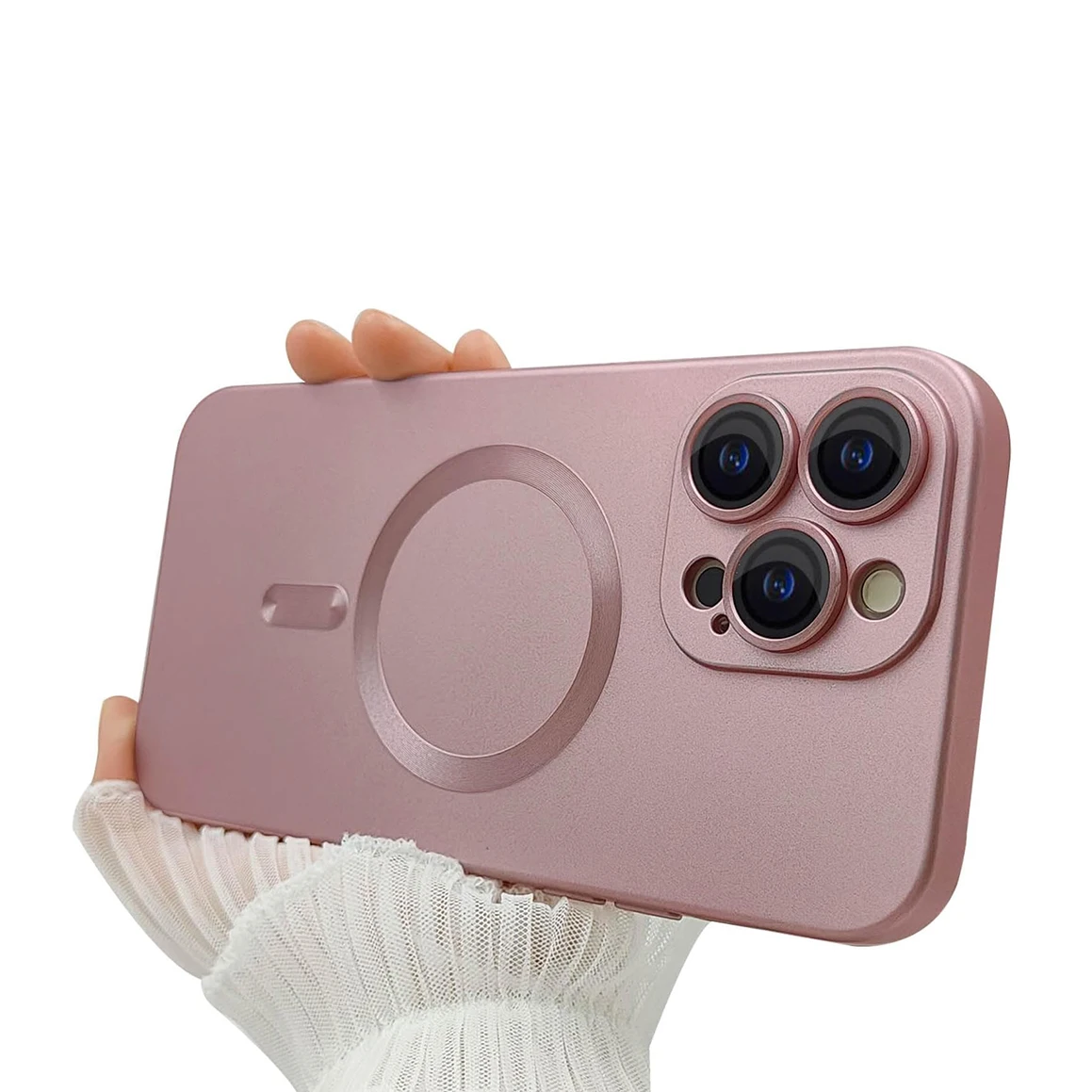 Promotional Popular Phone Case for iPhone 13 14 15 16 Pro Max TPU Magnetic Matte Phone Case