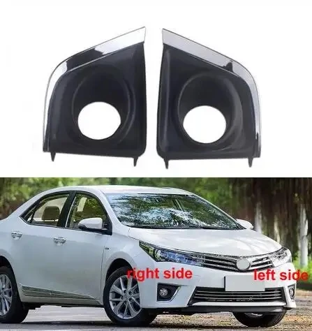 For Toyota Corolla fog Lamp Cover 52040-02190 52030-02190 Corolla 2014 Auto Parts Front Bumper Grille Fog Light Cover