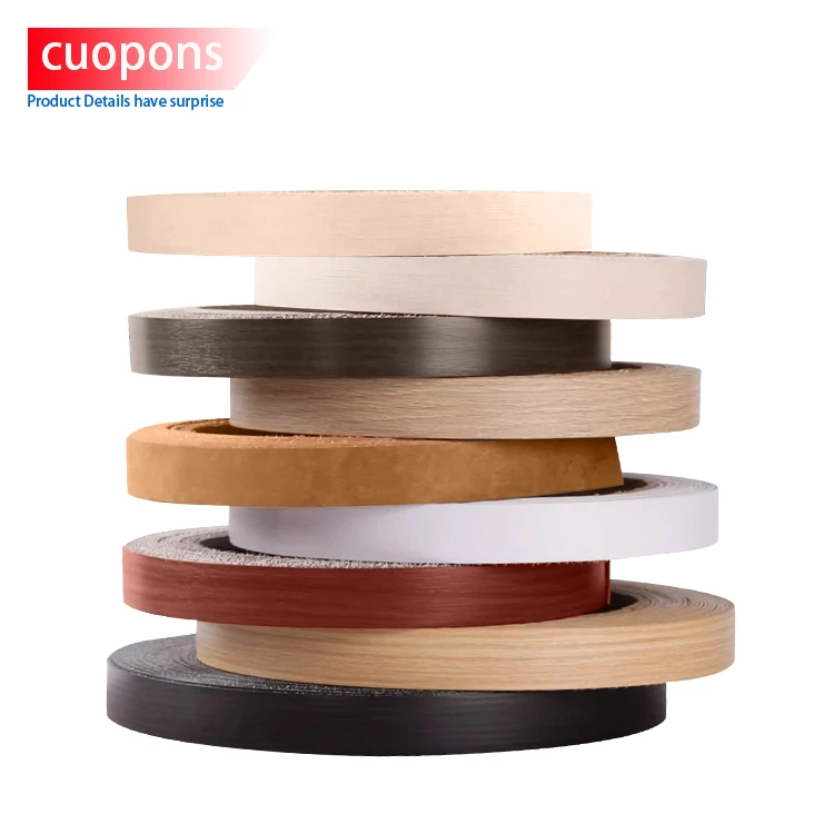 Toco High Gloss Furniture Accessory 5mm Thick Abs Wpc Door Masking Tape Dual Tone Upvc Round Table U Shape Stair Edge Banding