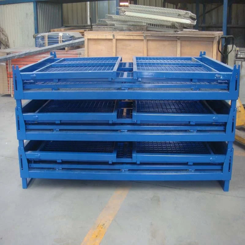 china quality wire mesh steel stackable pallet box