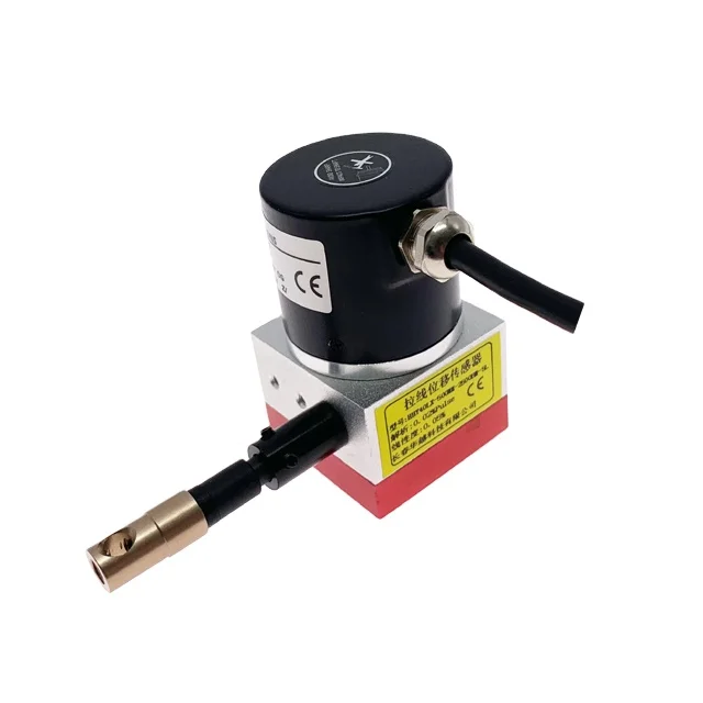 Draw-wire Encoder Linear Potentiometer Position Sensor HY40S-600mm Output Signal PNP Linear Encoder Sensor
