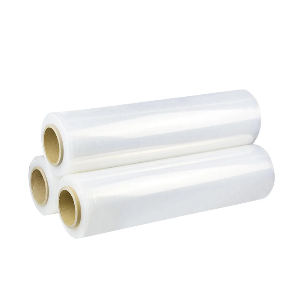 Fast Delivery Puncture Resistance Polypropylene Rolls PE Plastic Roll Stretch Film