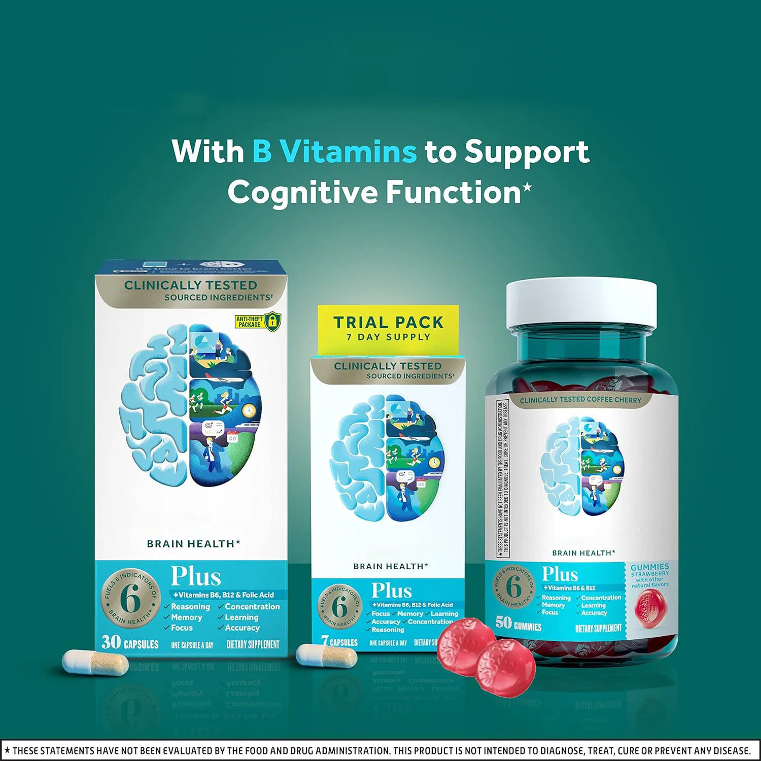 OEM Natural Phosphatidylserine Herbal Extract Supplement Gummy Enhance Nootropics for Brain Health Solvent Extraction