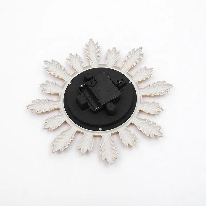 leaf shape home decorative wall-clock home decor wall clock creative modern decoration wag-on-the-wall