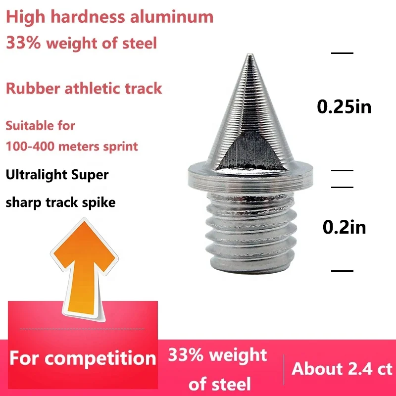 
Aluminum Track and Field Spikes 1/4