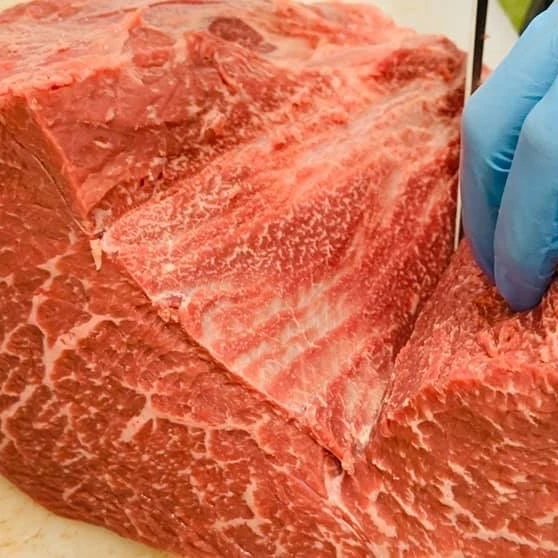 
Japanese halal beef wagyu ( Omi beef ) 