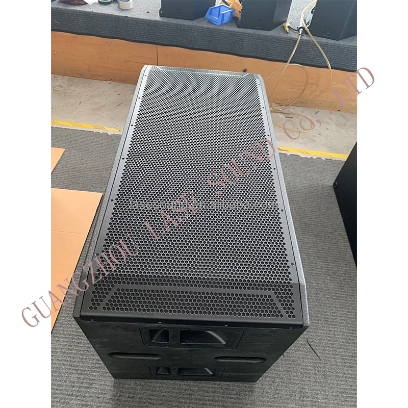 high quality dual 18 inch sub woofer concert speakers sound system outdoor event