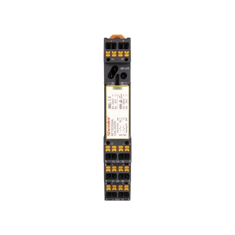 Shenler RFT2CO012L + SRU08-ST High-end напряжение тонкий управление реле защиты 1 фаза 220 вольт