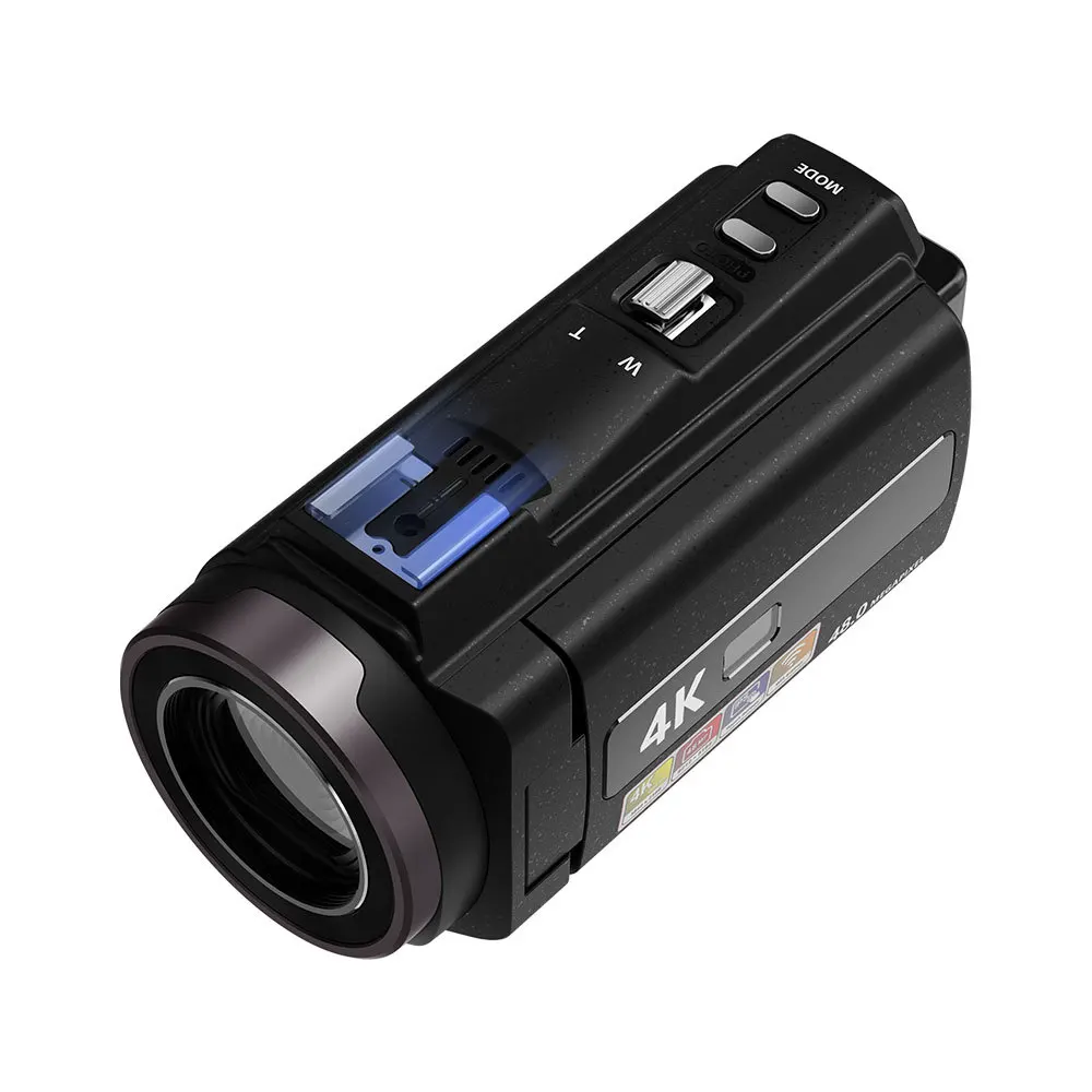 2023 Popular Professional Digital Video Cameras 4K Recording Portable Live Streaming Video Camera Wifi