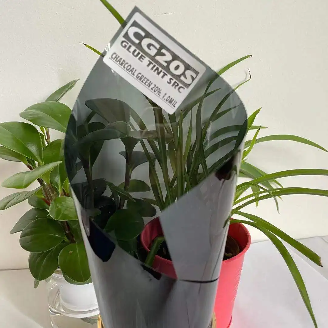 CG20S GOOD QUALITY VLT 20% IR 11% UV 99% GLUE TINT HEAT RESTANT WINDOW FILM CERAMIC SOLAR CONTROL WINDOW AUTOMOTIVE FILM