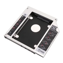 aluminum 9.5mm sata3 SSD hard drive Adapter cd/dvd-rom optical bay laptop second HDD Caddy tray