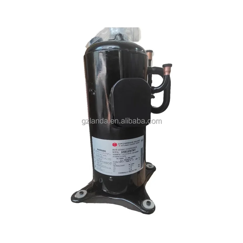 Customized New Supply Siam Refrigerant Scroll  High Efficiency  Variable Frequency Air Conditioning Compressor ANB42FCGMT