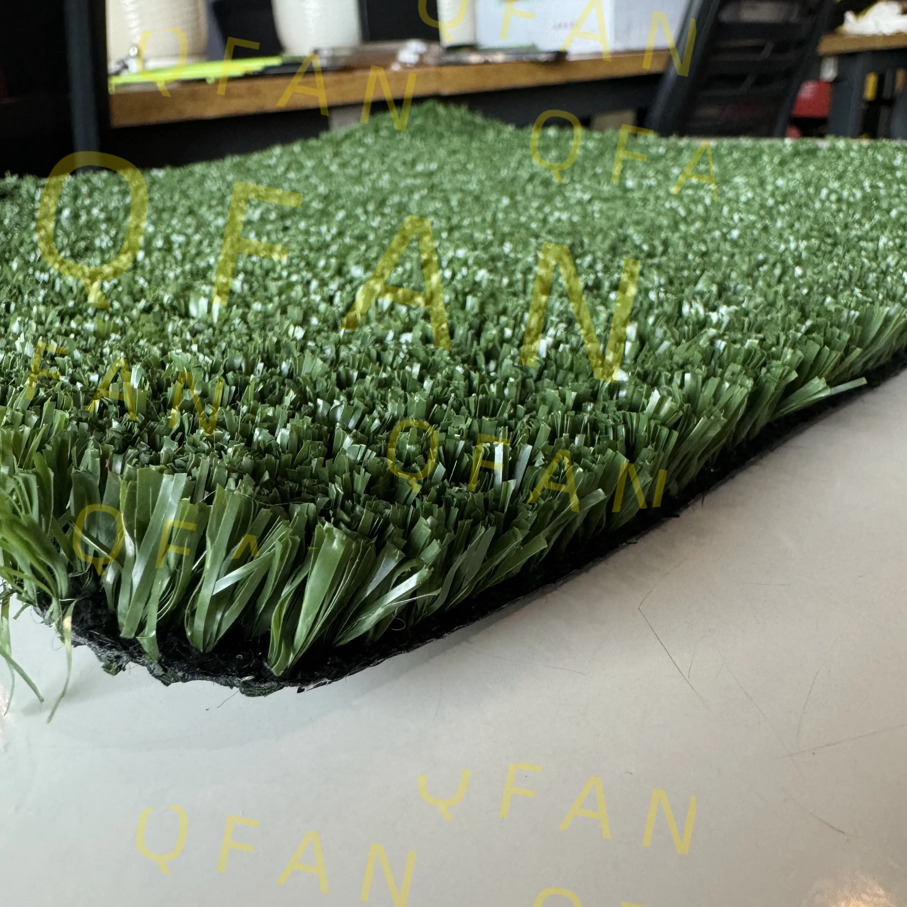 QFAN Factory UV Resistant Synthetic Artificial Turf 15-50mm Grass Soccer Turf Sports Field