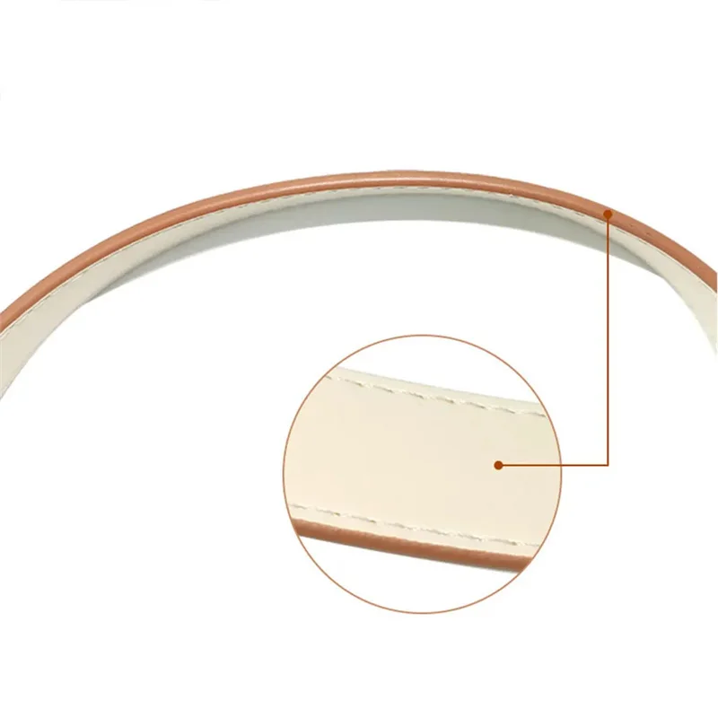 Dog Training Chain Hot Selling Multi-color PU Leather 50 Scarf Opp Bag DOT Genuine Leather Dog Collar White Eco Leather Collar