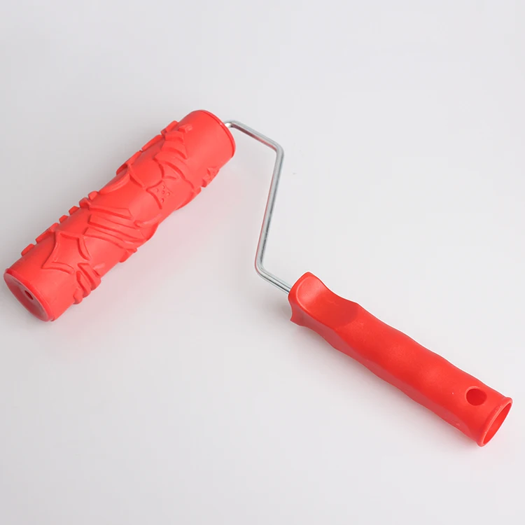 7 Inch Decorative Art Texture Paint Roller Rubber