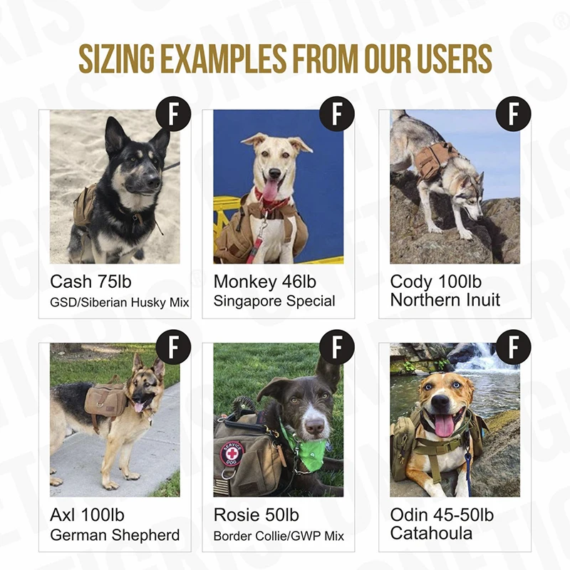 Rucksack cotton canvas dog saddle backpack,Travel camping canvas saddle bag military tactical dog harness