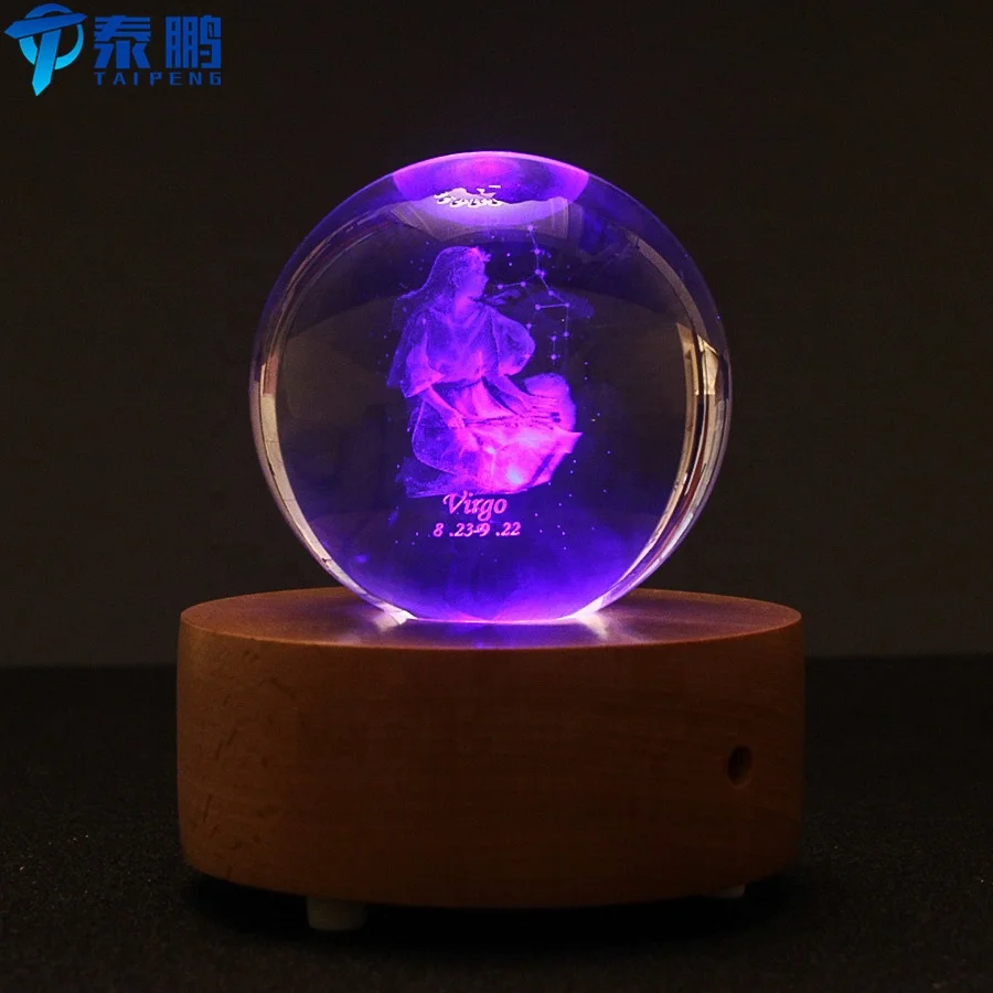 
Wholesale cheap decorative laser engraved crystal glass quartz ball 