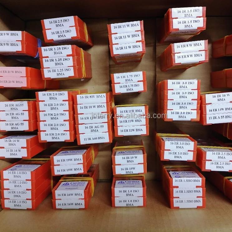 Hot sale Original Carmexs thread carbide inserts 16ER 1.5ISO BMA