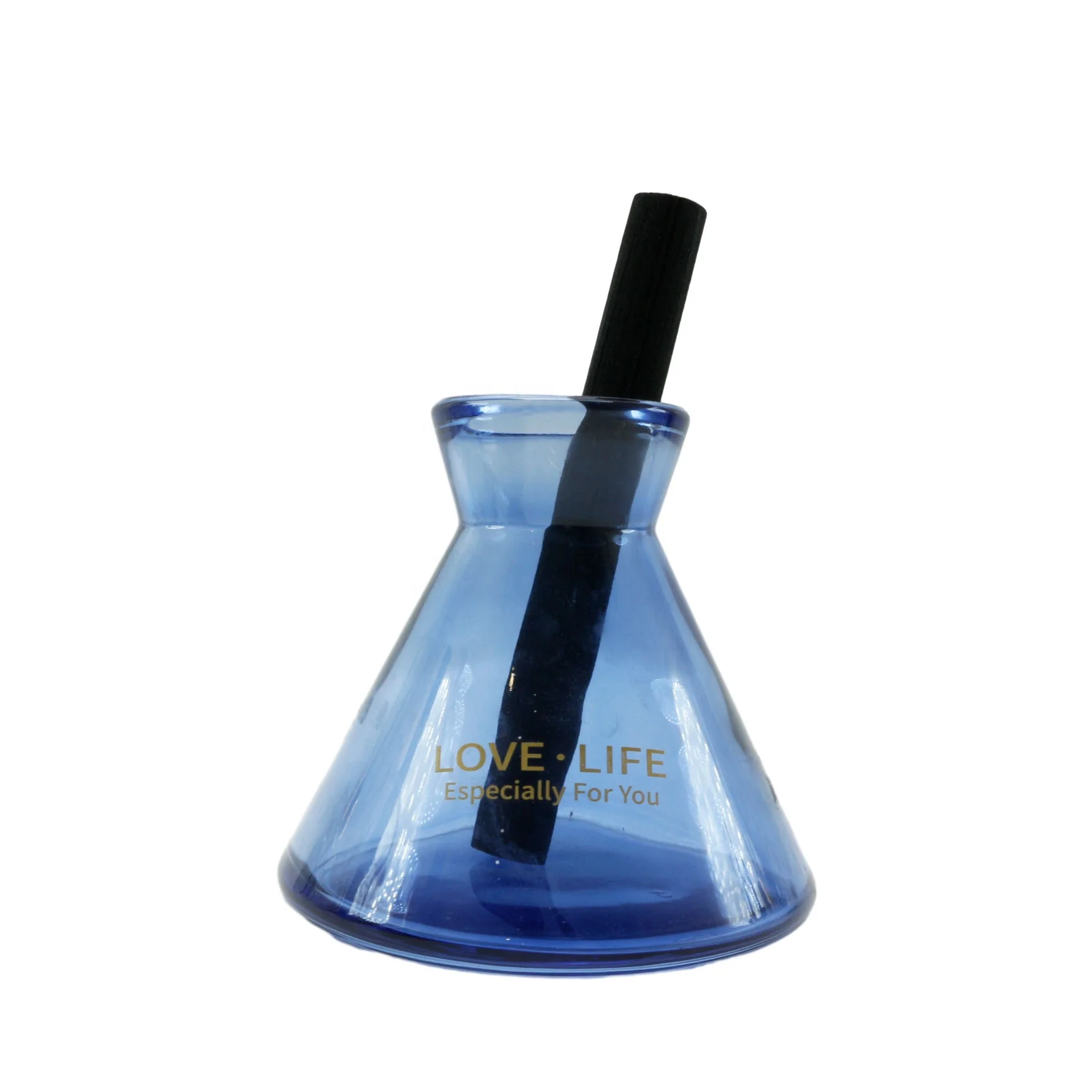 Glass diffuser aromatherapy bottle container luxury aroma reed diffuser jars XB-01Q