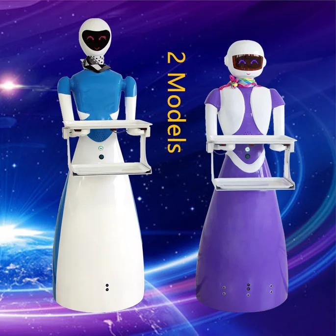 Csjbot Artificial Automatic Robot Waiter Intelligent Humanoid Delivery Food Robot Artificial Intelligence