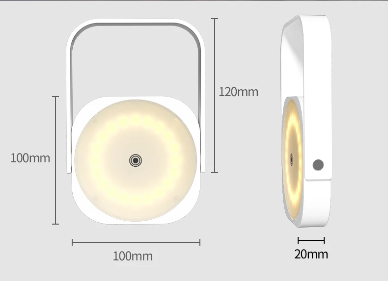 New minimalist white cordless outdoor lamp solar waterproof thin led table touch lamp for outdoor party camping