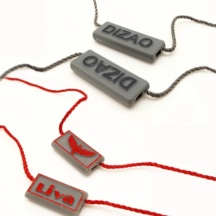 
DL044 Stable Quality Wholesale Cheap Price Custom Embossed Plastic Tag 