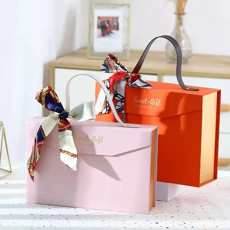 custom logo box printed large package gifting wedding gift box packaging with logo