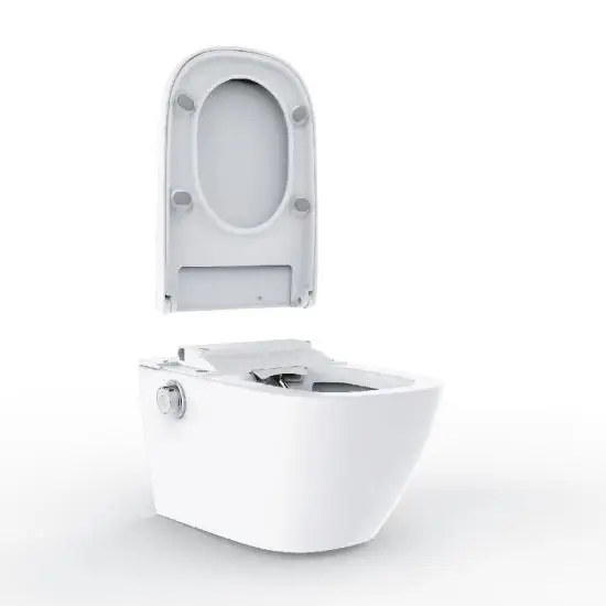 European Design Hotel Luxury Ceramic Toilet Bowl Automatic Water Closet One Piece Intelligent Smart Toilet