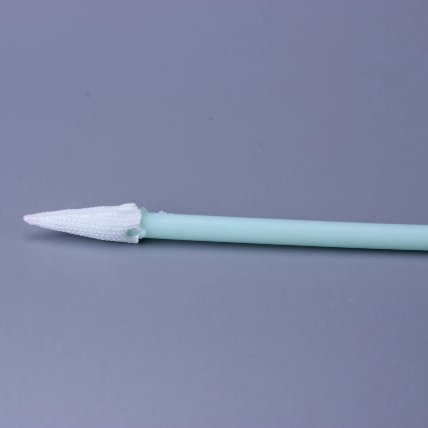 Industrial Lint Free Flexible Tip Pointed Polyester Head Cleanroom Cleaning Swabs for Film Camera Sensor & Lens cleaning