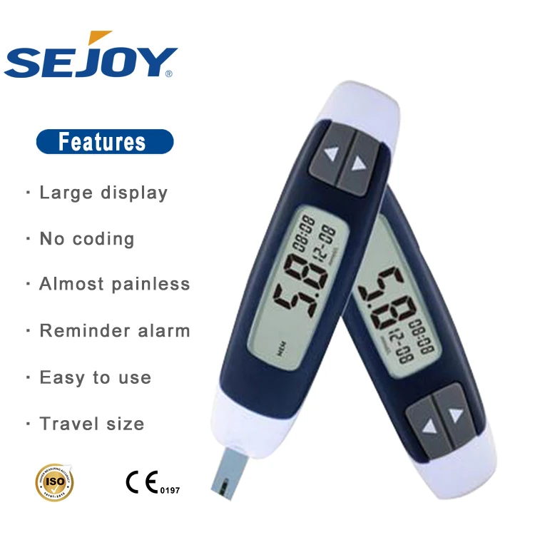 Sejoy diabetes test device blood glucose monitoring system