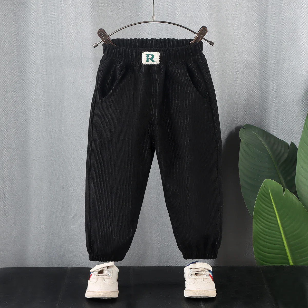 New Fashion Spring Autumn Children Corduroy Trousers Casual Kids Boys Sweat Pants