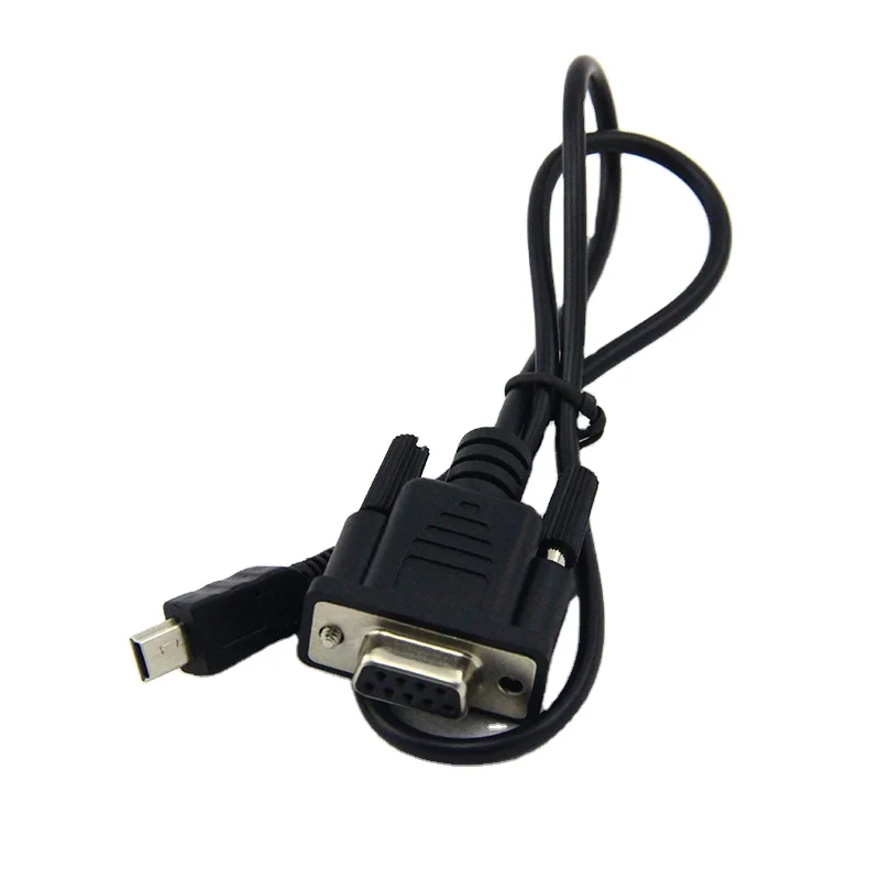 5Pin mini usb male to db9 9pin female cable