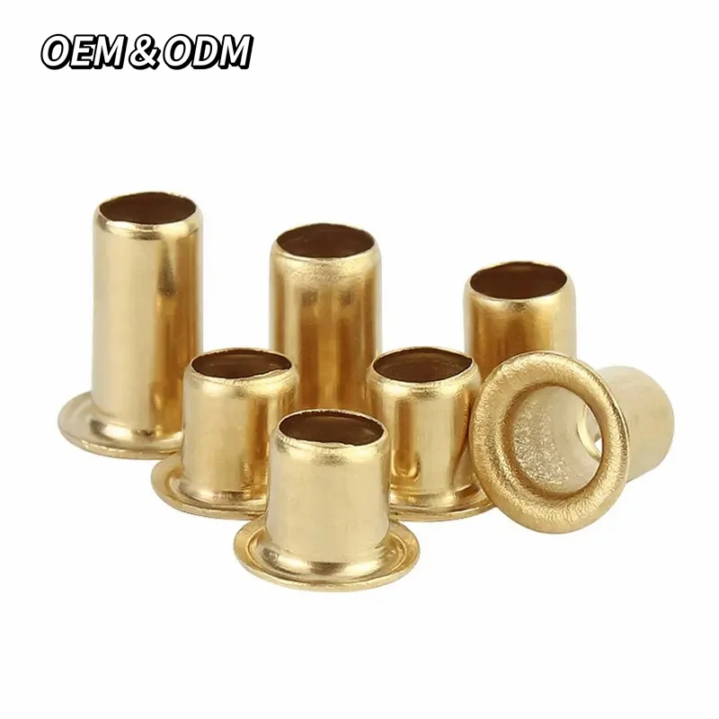 Flat Round Head Nickel Zinc Carbon Steel Semi-Hollow Semi-Tubular Semi Hollow Tubular Rivet