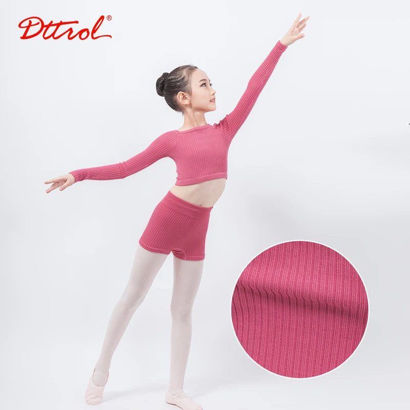 Dttrol Wholesale factory price winter fancy long sleeve top coats for girls 3-colour Elastic Waist