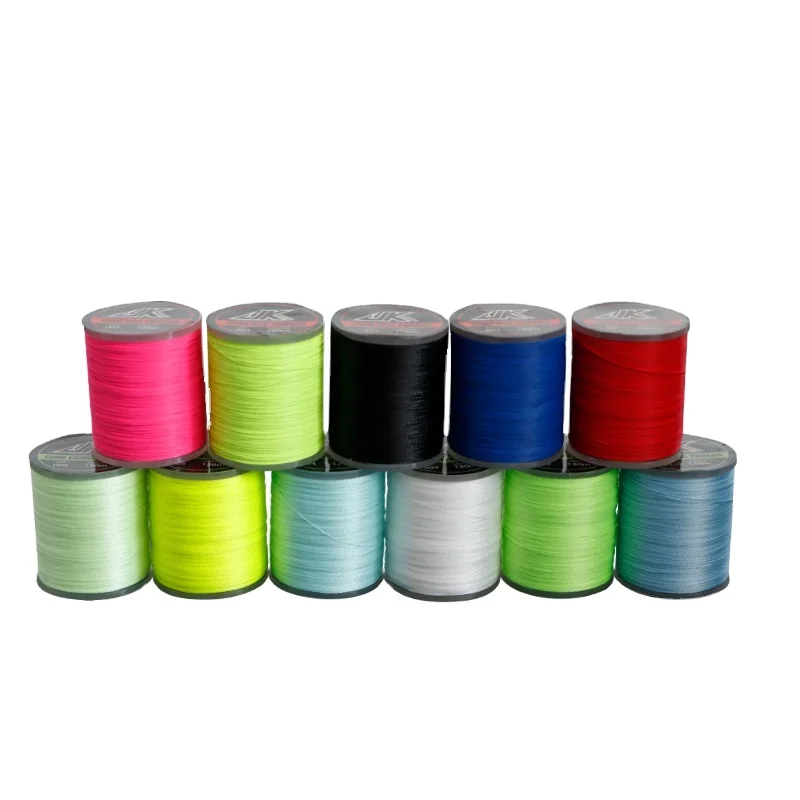 JK 100M 150D Strong strength 100% Pe fish wire braided fishing line multifilament fishing line fishing tackle