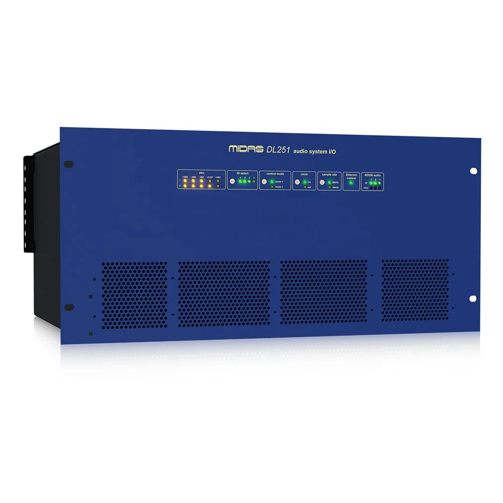Midas DL251 Stagebox 48 Mic/Line Inputs and 16 Mic/Line Outputs Use For Midas Digital Consoles