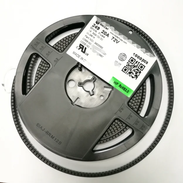 SMD Fuse Series 2410 Fast-Acting Lowvoltage current fuse fuse link 2492200900  249 20A 72VDC