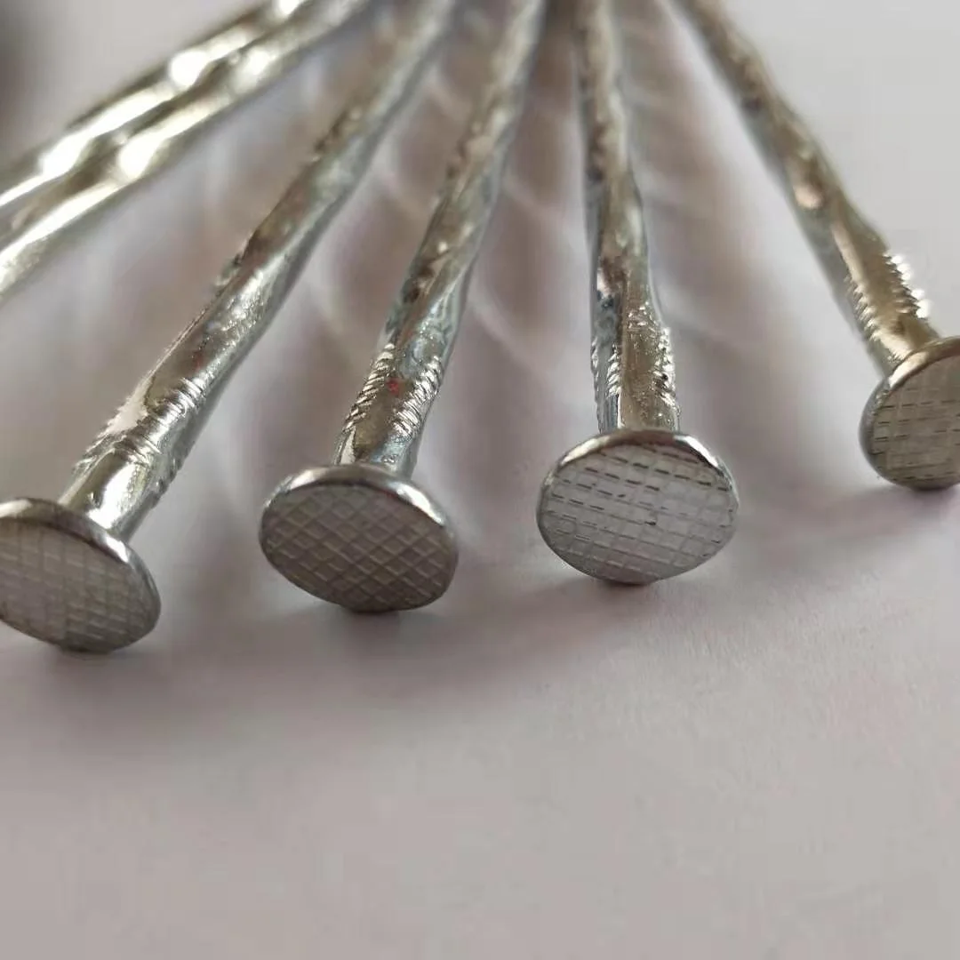 10Inch 12 Inch 14 Inch Galvanized Diamond Spiral Spike