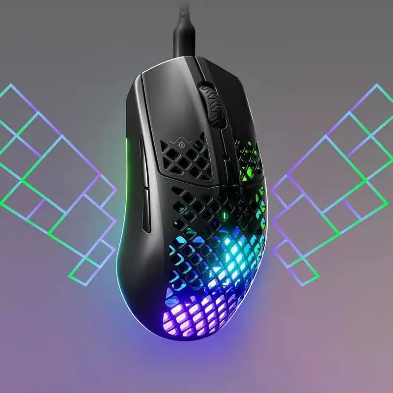 Игровая мышь SteelSeries Aerox 3 супер легкая 8500 точек/дюйм TrueMove Core