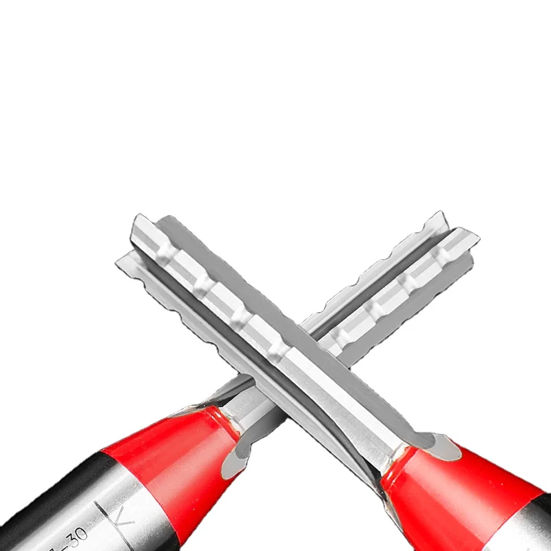 TCT T007 huanmu Straight Router Bits Three Blade Trimming Knife for CNC machine