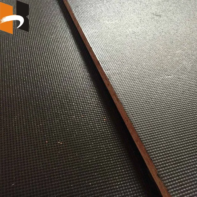 12mm Laminated Film Faced Plywood Sheet Anti-Slip Film Faced Plywood Board