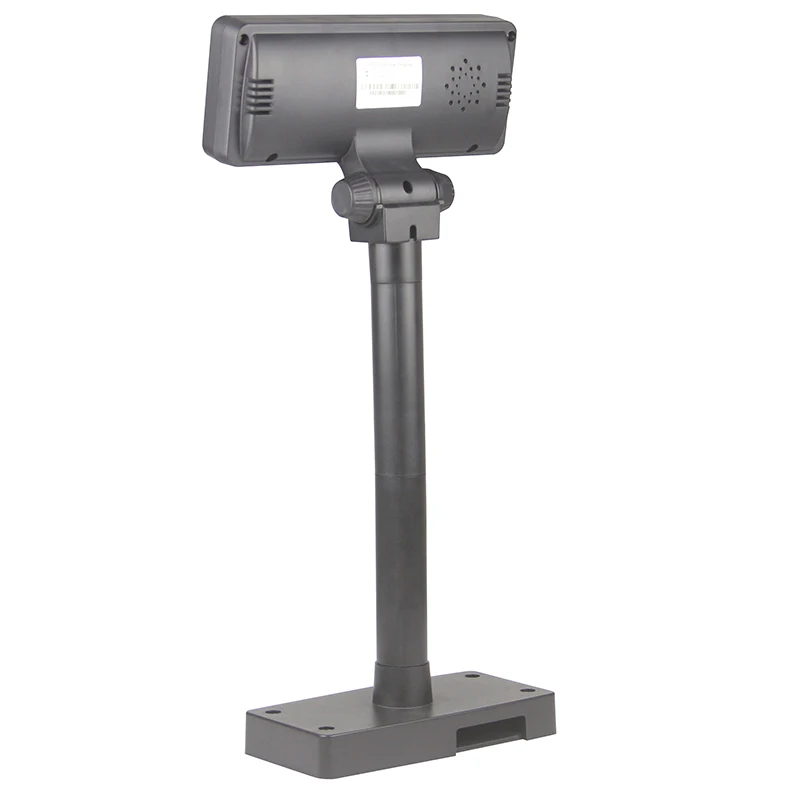 High Brightness multiple languages 2 lines rs232 vacuum fluorescent display for pos