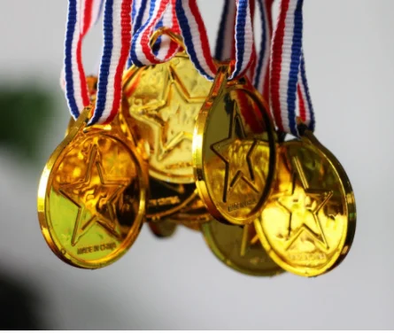 Hot Seal Plastic Winners Souvenir Medals Sports Day Party Prize Accessories Kids Party Fun