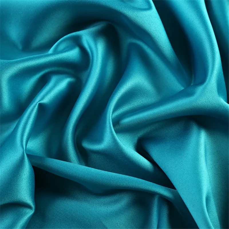 Fashionable Latest printing satin finished designs 95% Polyester 5% Spandex Blend Stretch Satin Fabric