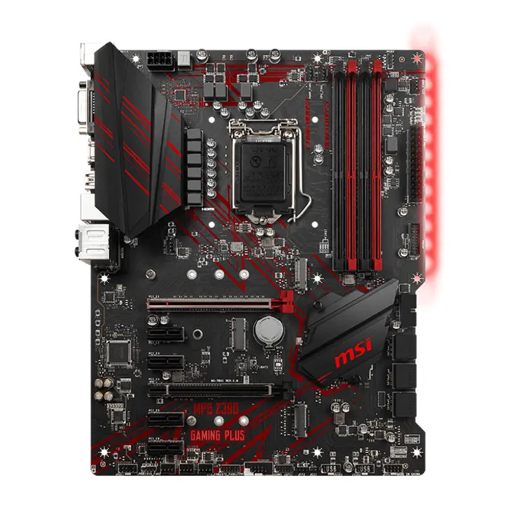Настольная игровая материнская плата HORNG SHING настольная Материнская Intel i9 MPG Z390 Gaming