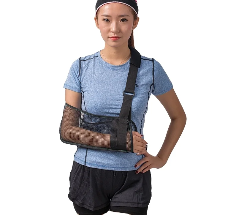 Wholesale Factory High Quality Breathable orthopedic medical Arm Sling strap shoulder arm Immobilizer brace Mesh Arm Sling