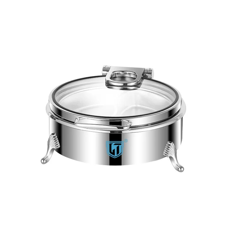 Электрический Круглый Гидравлический подогреватель для еды из нержавеющей стали