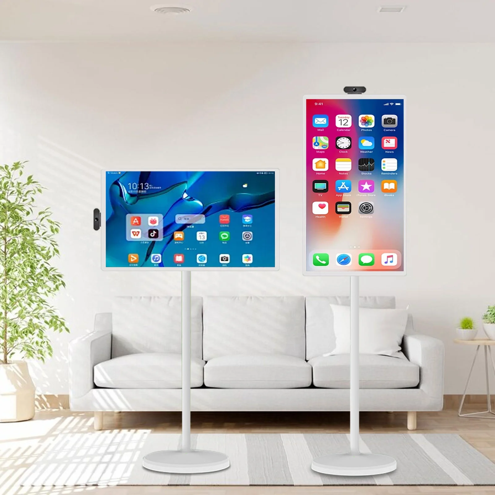 21.5/27/32 Inch Tv In-Cell Touch Screen Smart Android Wireless Display With Built-In 5H Battery Life