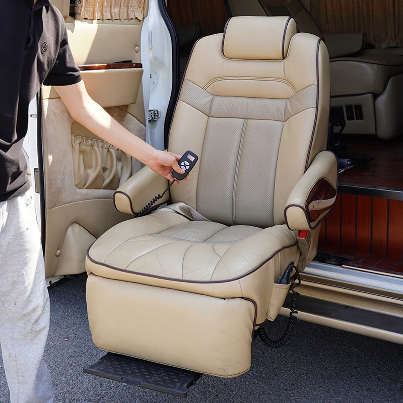 Luxury RV modified welfare wheelchair for disabled people special rotating extension safety wheelchair