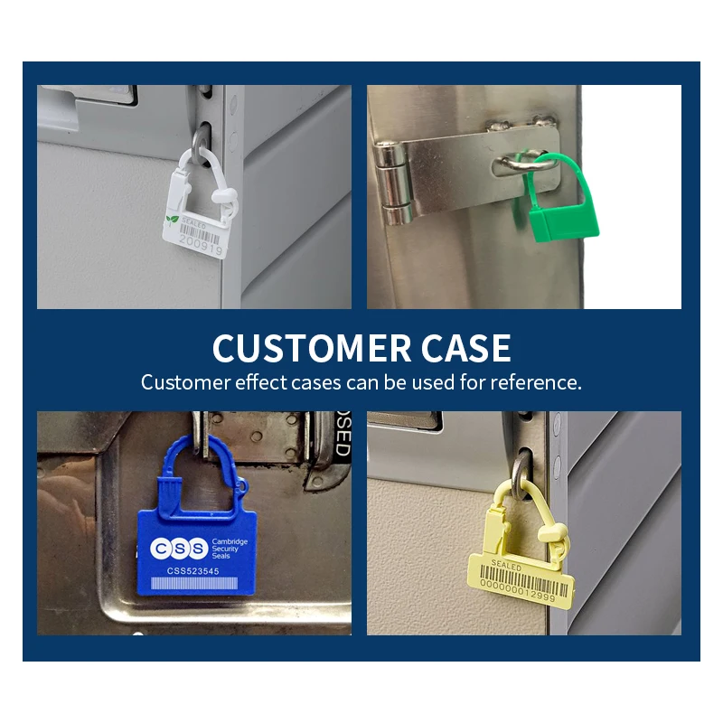 JCPL004  Competitive Price Security Plastic Shipping Container Seal Padlock